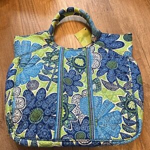 NWT Vera Bradley Two‎ Way Tote Doodle Daisy